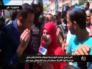 الزغاريط تتعالى في قرية تفاهنا الاشراف ولقاء مراسلنا مع محافظ الدقهلية