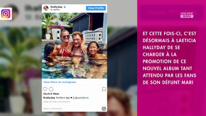 Album posthume de Johnny Hallyday : comment Laeticia en fera la promotion
