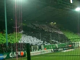 Tifos ASSE PSG 2007