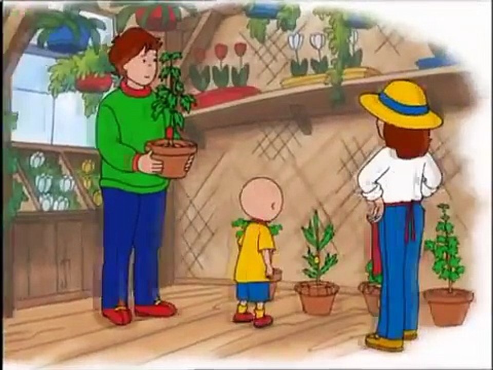 Caillou Folge 119 Die alte Eiche, Caillous Schneemann