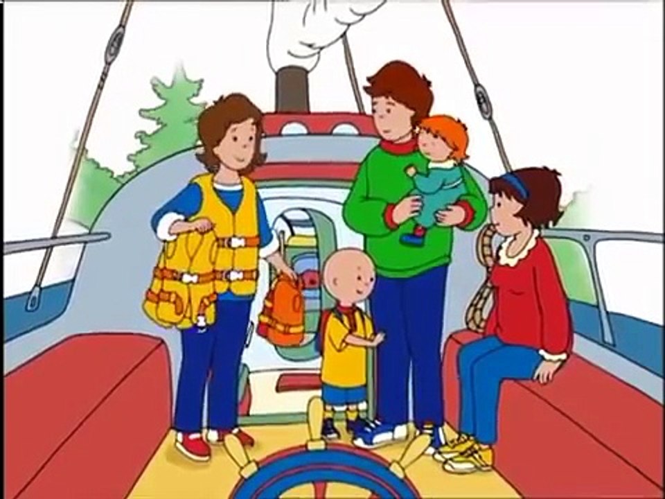 Caillou Folge 120 Das Segelboot, Caillou ist ein Clown 2