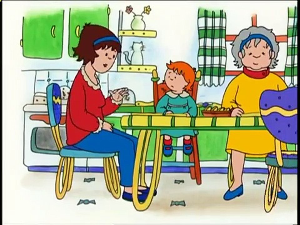 Caillou Folge 122 Der unsichtbare Freund, Caillous neuer Babysitter