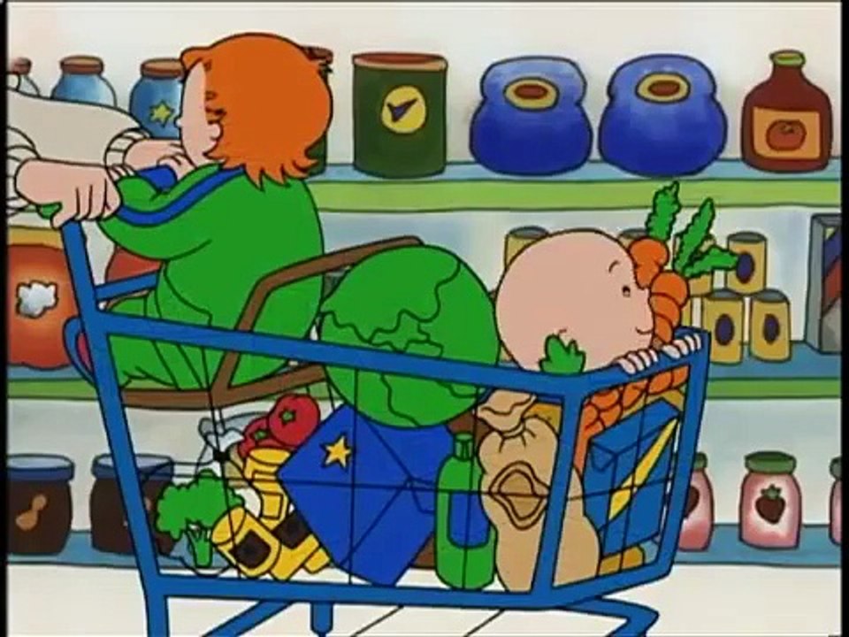 Caillou Folge 123 Der Überraschungskuchen, Abenteuer im Freizeitpark