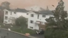 Man Witnesses Tornado Rip Through Neighborhood in Quebec