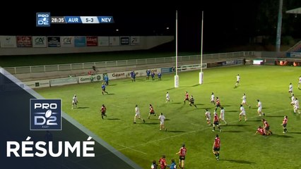 PRO D2 - Résumé Aurillac-Nevers: 12-16 - J5 - Saison 2018/2019