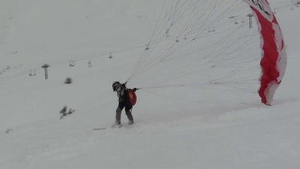 Ciel et neige, hiver 2014. Speed riding, Snow…