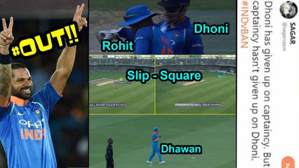 Dhoni Has Given Up On Captaincy But Captaincy Hasn't Given Up On Dhoni