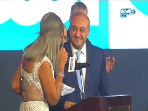 تكريم الاستاذ علاء _الكحكي مالك شبكة تليفزيون النهار بمهرجان القنوات الفضائية 2018