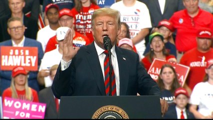 Donald Trump questions Brett Kavanaugh accuser on Twitter