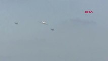 İstanbul Cumhurbaşkanı Erdoğan'ın Uçağına F16'lar Eşlik Etti