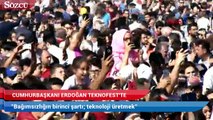 Cumhurbaşkanı Erdoğan, TEKNOFEST’te