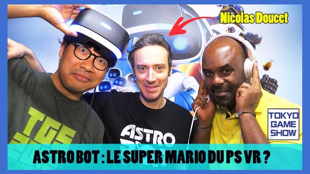 ASTRO BOT : on teste le Mario du PS VR avec le créateur du jeu, qui est français !