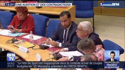 Une audition et des contradictions