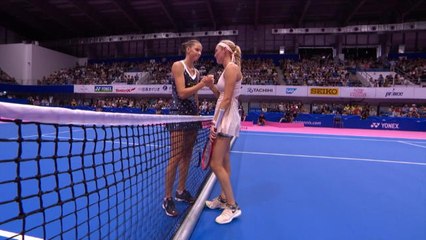 Tokyo - Pliskova se défait de Vekic et rejoint Osaka en finale