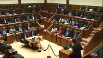 Alfonso Alonso en el Parlamento Vasco