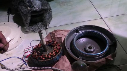 how to open and check ceiling fan repair bangla