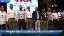 Antalyaspor Başkanı Ali Şafak Öztürk’ten Aykut Kocaman iddialarına yanıt