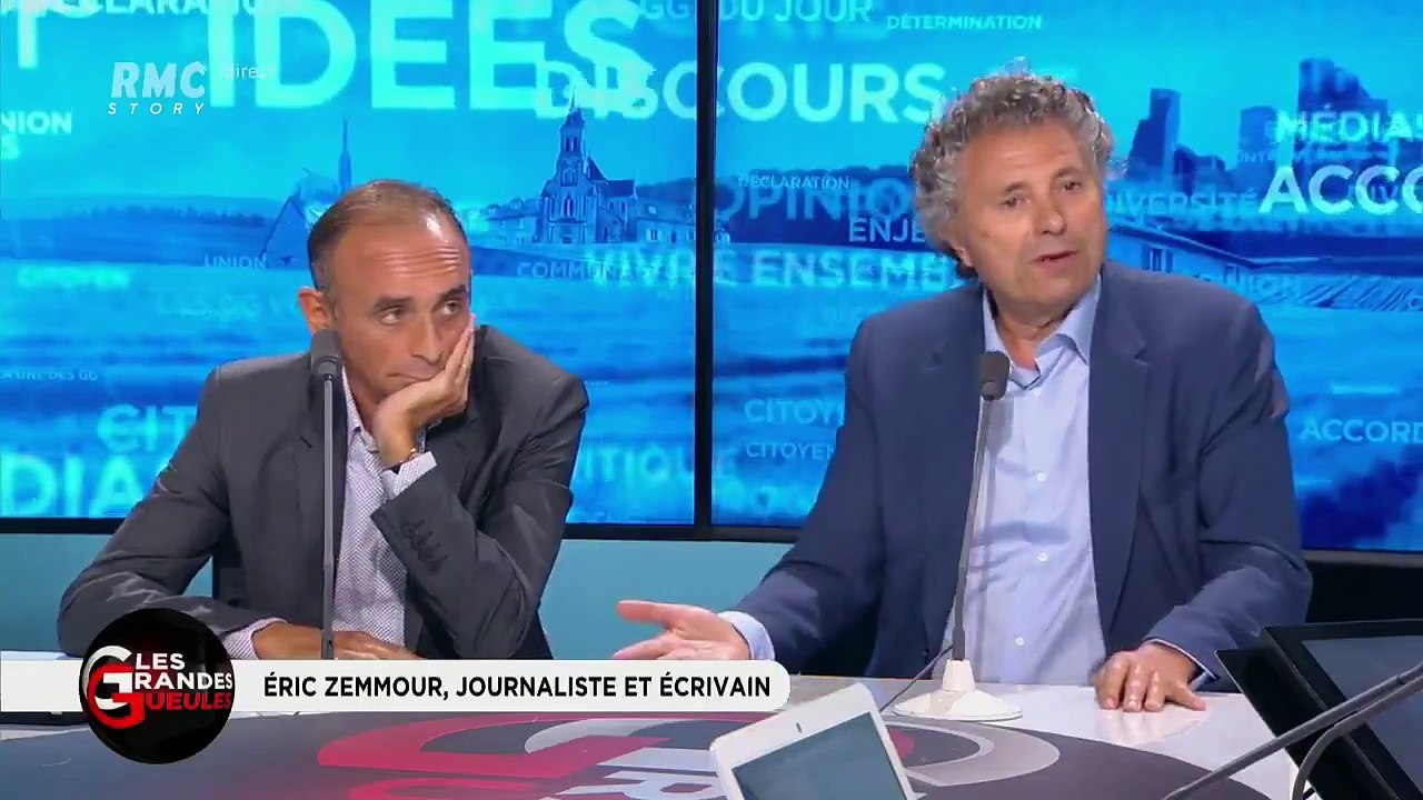 "Je suis en désaccord avec Zemmour mais, au nom de la liberté d'expression, je me battrai pour qu'il puisse dire ce qu'il a à dire !"