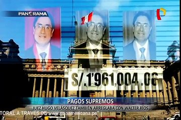 Sueldos supremos: Hugo Velásquez también coordinaba con Walter Ríos