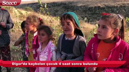 Video herunterladen: Digor’da kaybolan çocuk 4 saat sonra bulundu