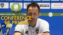 Conférence de presse FC Sochaux-Montbéliard - US Orléans (0-1) : José Manuel AIRA (FCSM) - Didier OLLE-NICOLLE (USO) - 2018/2019