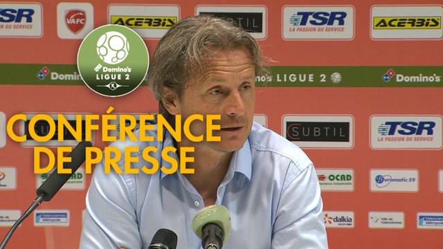 Conférence de presse Valenciennes FC - Red Star FC (4-1) : Réginald RAY (VAFC) - Régis BROUARD (RED) - 2018/2019
