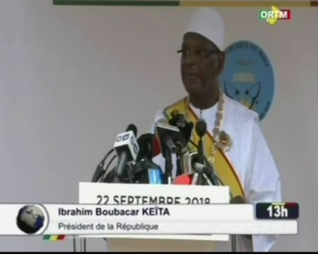 ORTM/Discours du President de la république pour les 58 ans d’indépendance du Mali