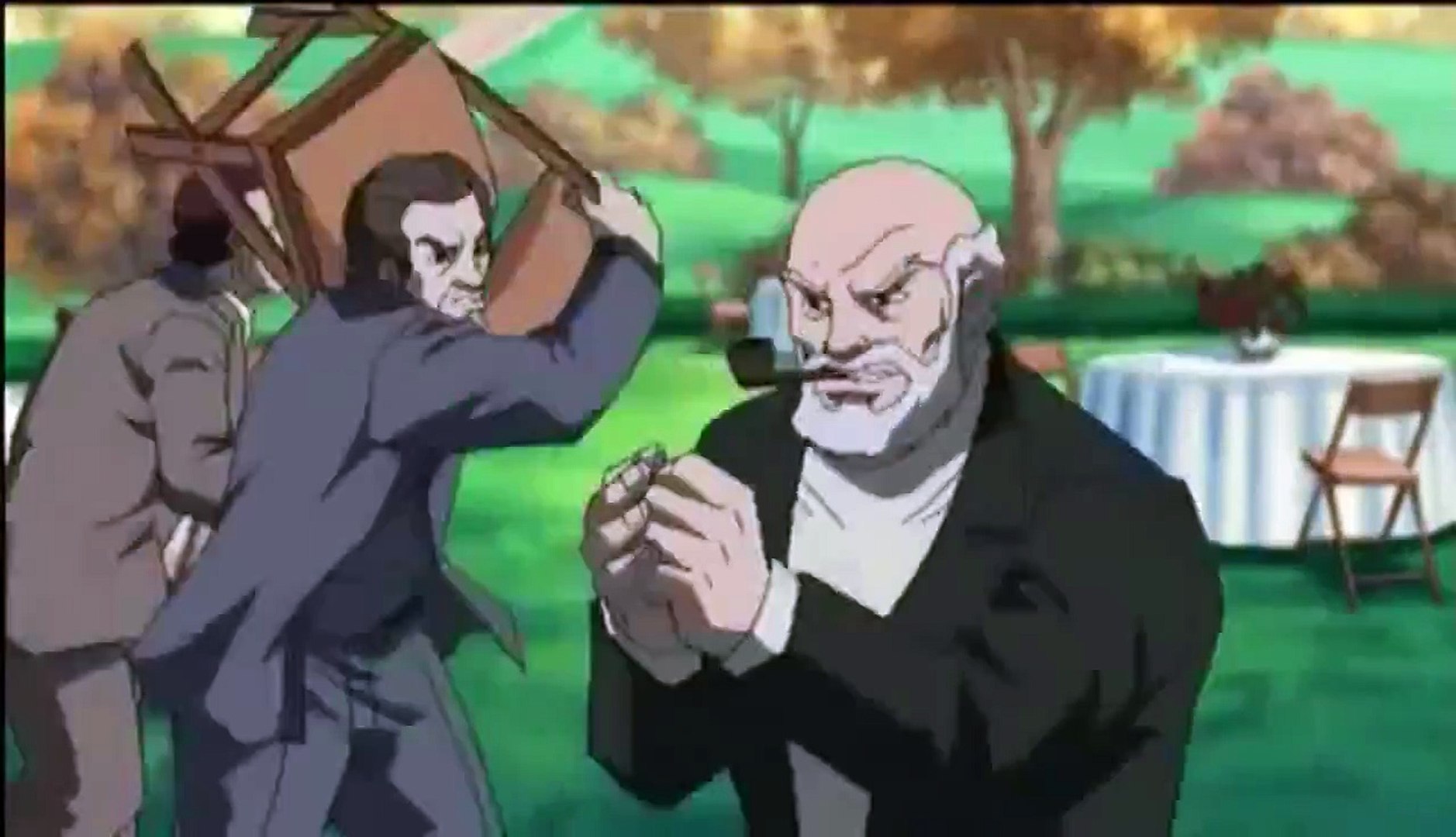 The Boondocks S01e01 The Garden Party Dailymotion Video