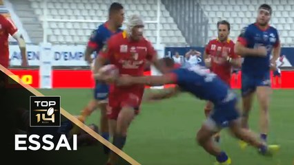 TOP 14 - Essai Seilala LAM (USAP) - Grenoble - Perpignan - J5 - Saison 2018/2019