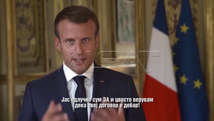 Makron porosit qytetarët: Votoni “për” në referendum