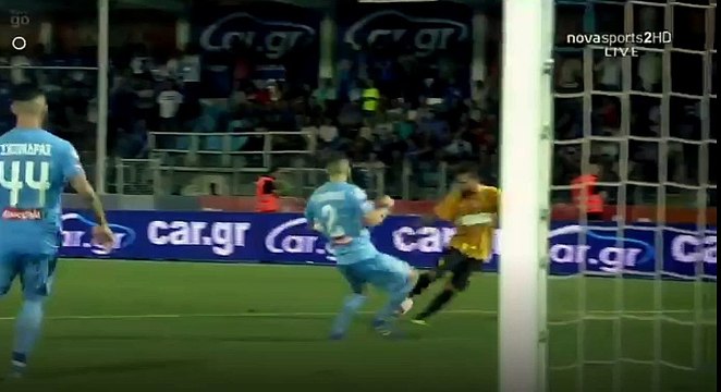 Bruno Gama AMAZING chance - PAS Giannina vs Aris 22.09.2018