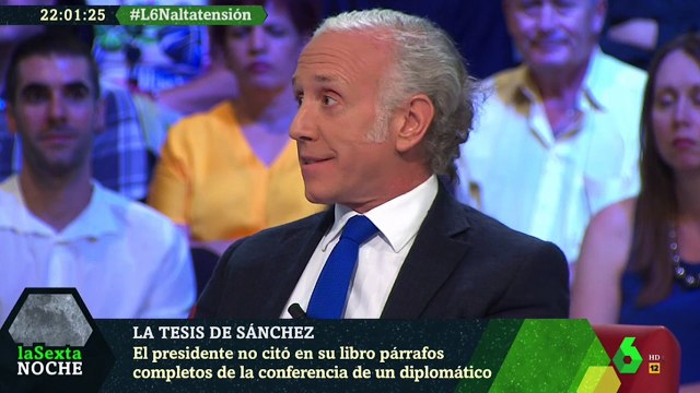 Eduardo Inda detalla en 'La Sexta Noche' los plagios de Pedro Sánchez en su tesis