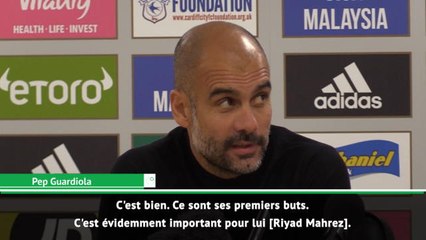 6e j. - Guardiola : "Mahrez mérite de jouer plus"