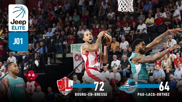 Jeep® ÉLITE : Bourg-en-Bresse vs Pau-Lacq-Orthez (J1)