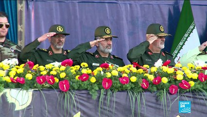 Iran blames ''regional terror sponsors'' for parade attack