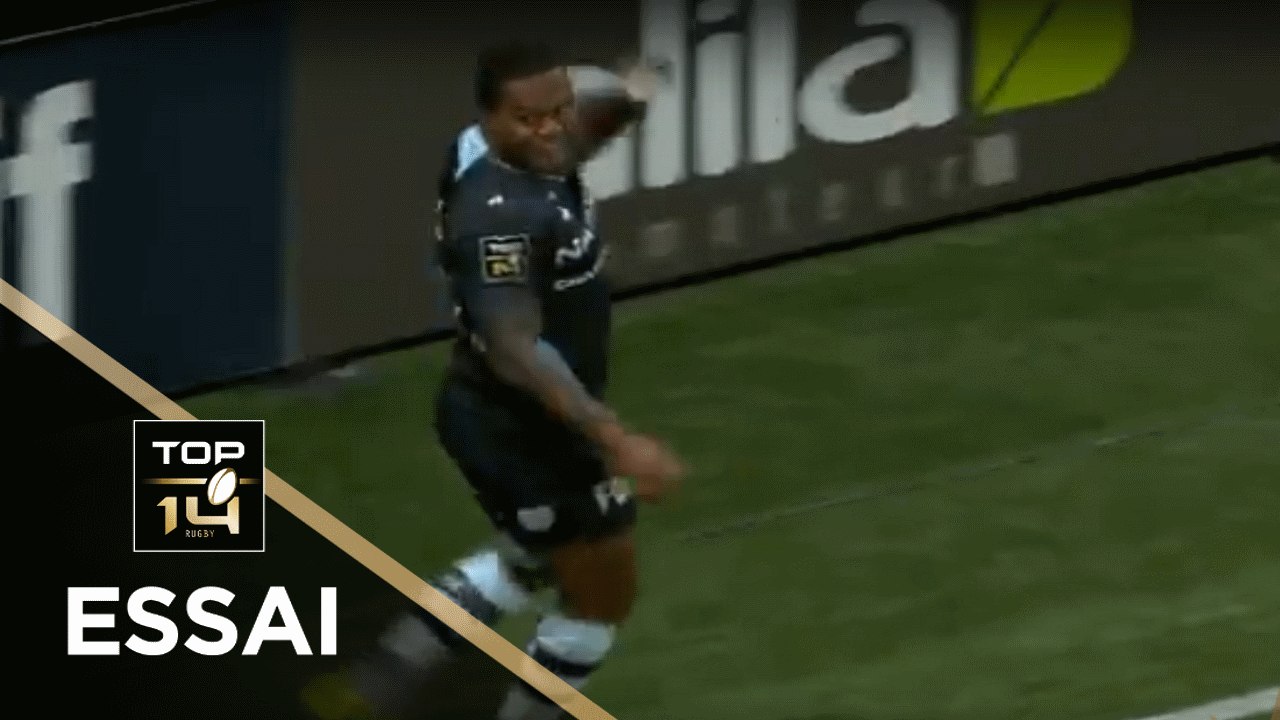 TOP 14 - Essai Virimi VAKATAWA (R92) - Racing 92 - Castres - J5 - Saison 2018/2019