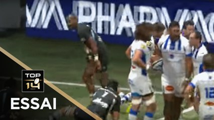 TOP 14 - Essai Paea FA'ANUNU (CO) - Racing 92 - Castres - J5 - Saison 2018/2019