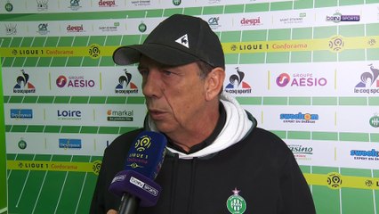 Ligue 1 - Saint-Etienne / Jean-Louis Gasset : "Une très belle soirée"