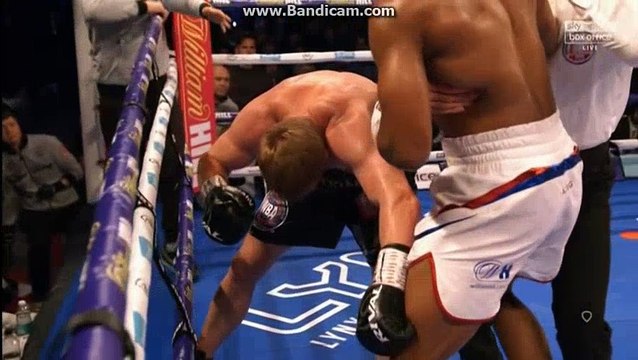 ANTHONY JOSHUA VS ALEXANDER POVETKIN