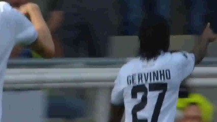 سوپرگل ژروینیو مهاجم پارما مقابل کالیاری