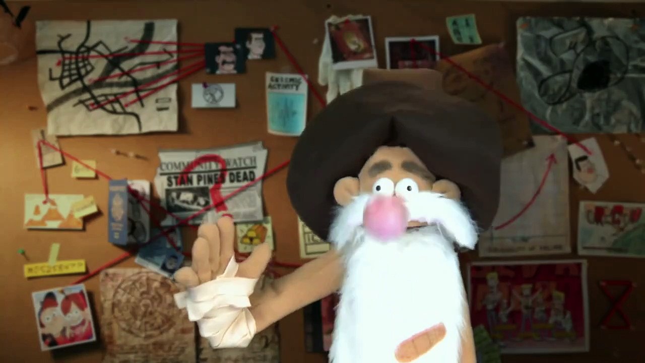 Gravity Falls - Old Man McGucket's Conspiracy Corner - Medallions