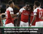 Arsenal's Emery wants to choose from 20 players, not 11