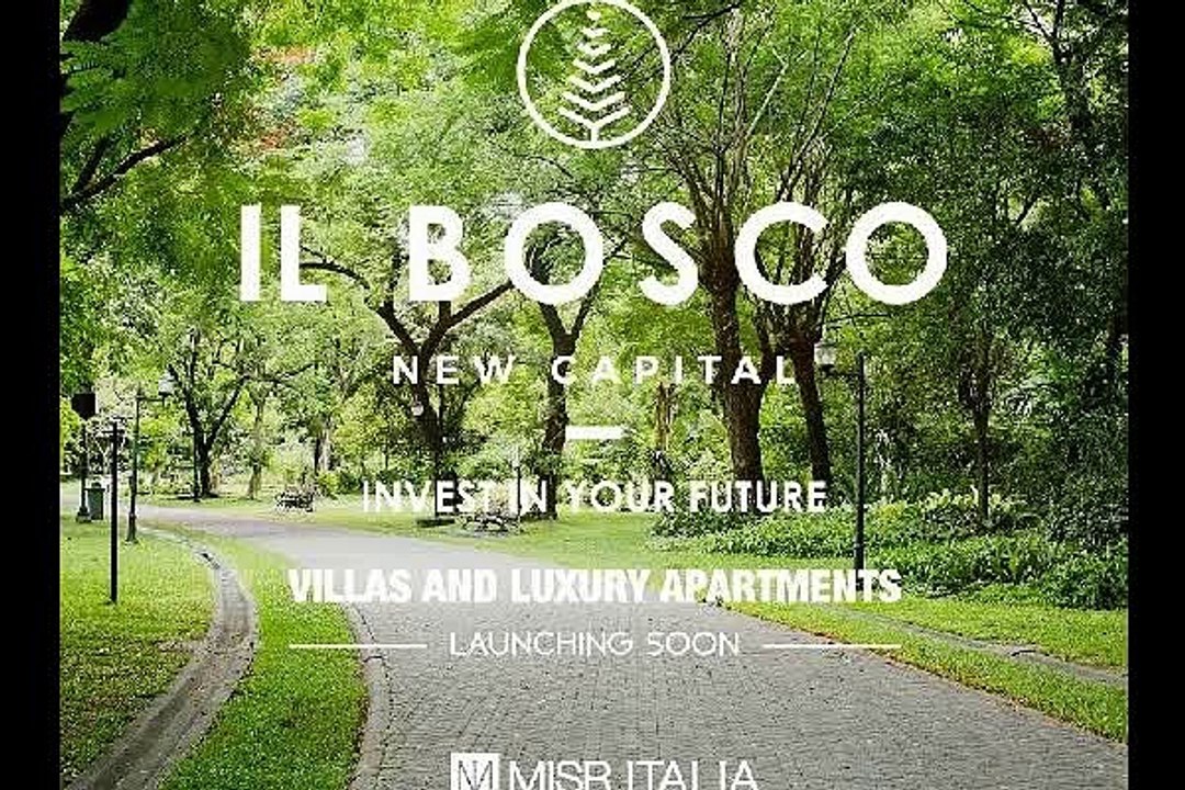 Villa twin house in New Capital Il Bosco for sale with installments