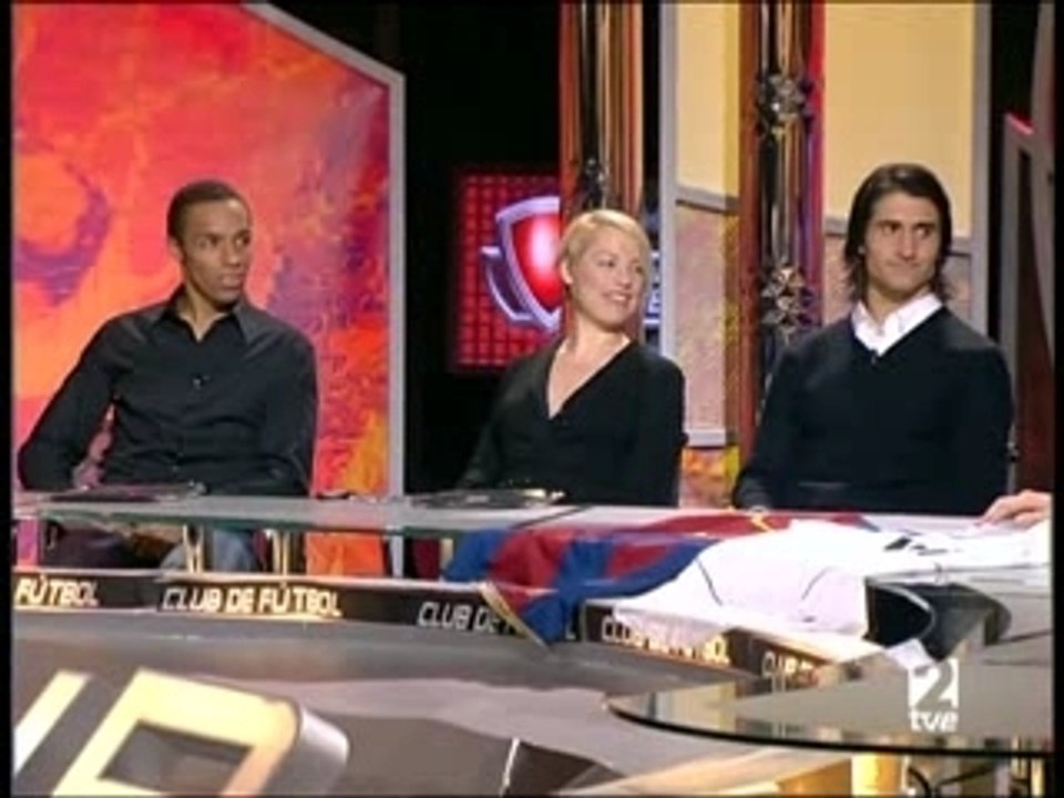 Soraya en Club de Fútbol [La 2] (23/12/07)