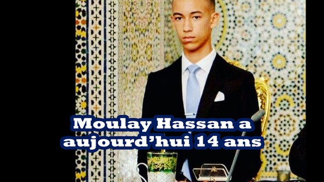 moulay hassan le futur roi du maroc . Le petit ou de chou est devenu un beau jeune homme