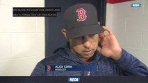 Manager Alex Cora Discusses Rick Porcello's Outing Against Indians