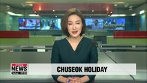 Korean highways jammed amid Chuseok holiday exodus