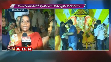 Arrangements for Ganesh idol immersion in Vijayawada