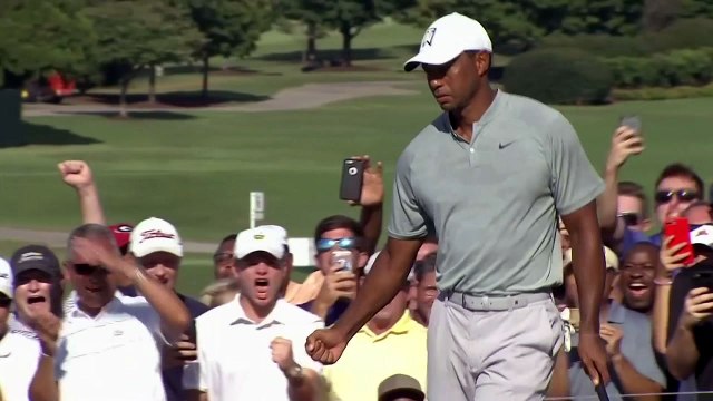 우즈, 사흘 내내 선두...5년 만의 우승 눈앞 / YTN