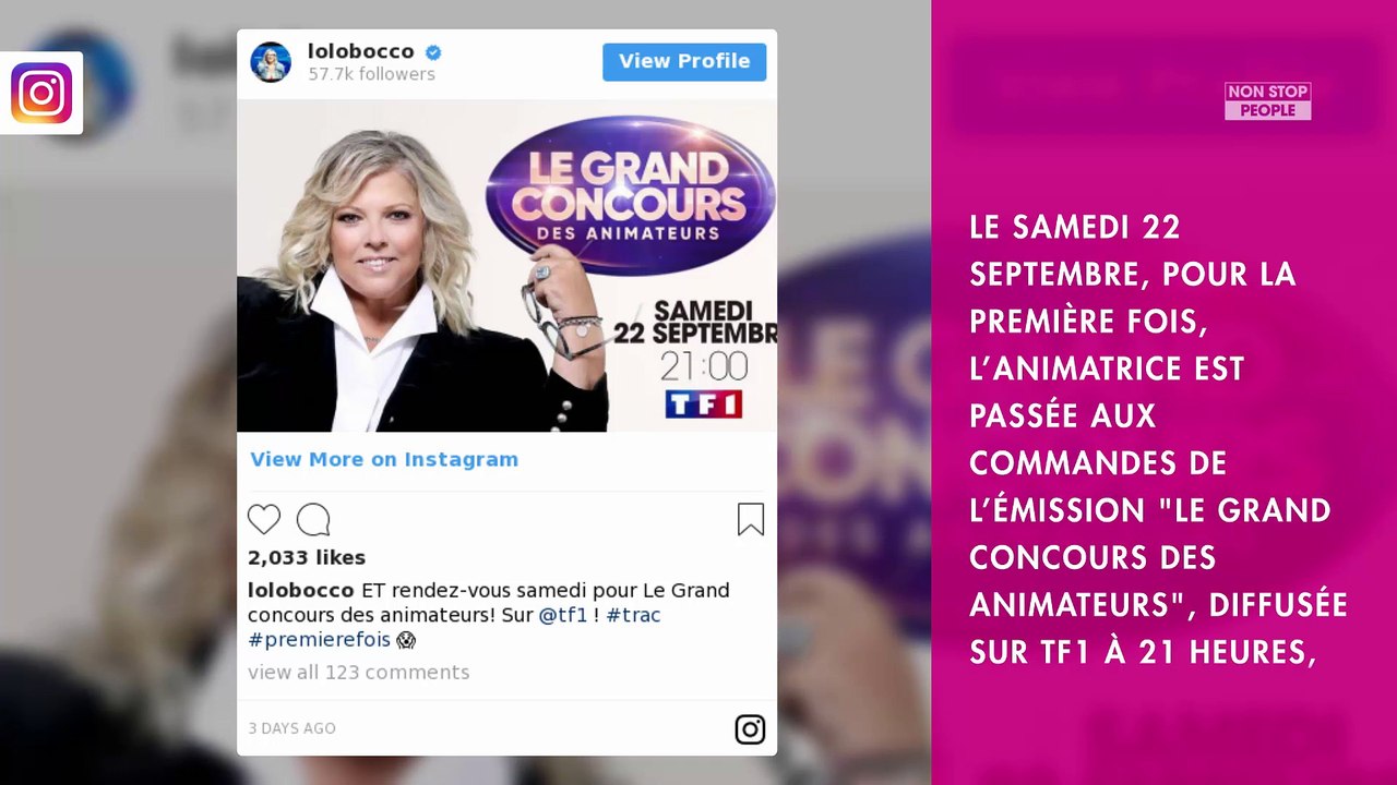Laurence Boccolini dans Le Grand Concours : le message touchant de Carole Rousseau